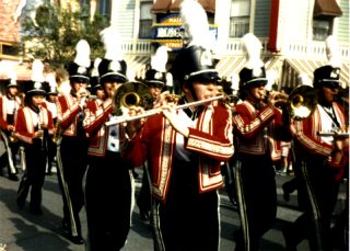 Marching Band on Main Street