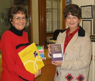 Jean Hoelscher & Cheryl Dellepiane