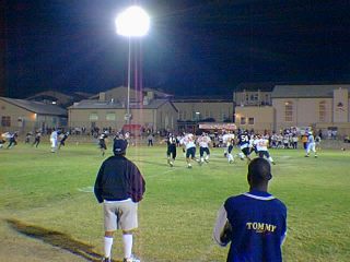 Lights on Kersey Field