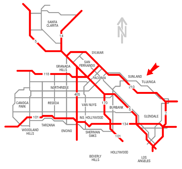 Freeway Map