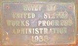 WPA Plaque